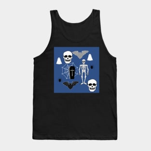 Halloween: Boo crew- blue Tank Top